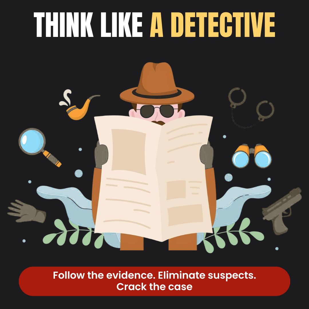 Murder Mystery  Detective Kit (10 Cases)