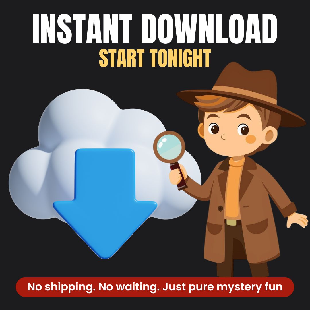 Murder Mystery  Detective Kit (10 Cases)